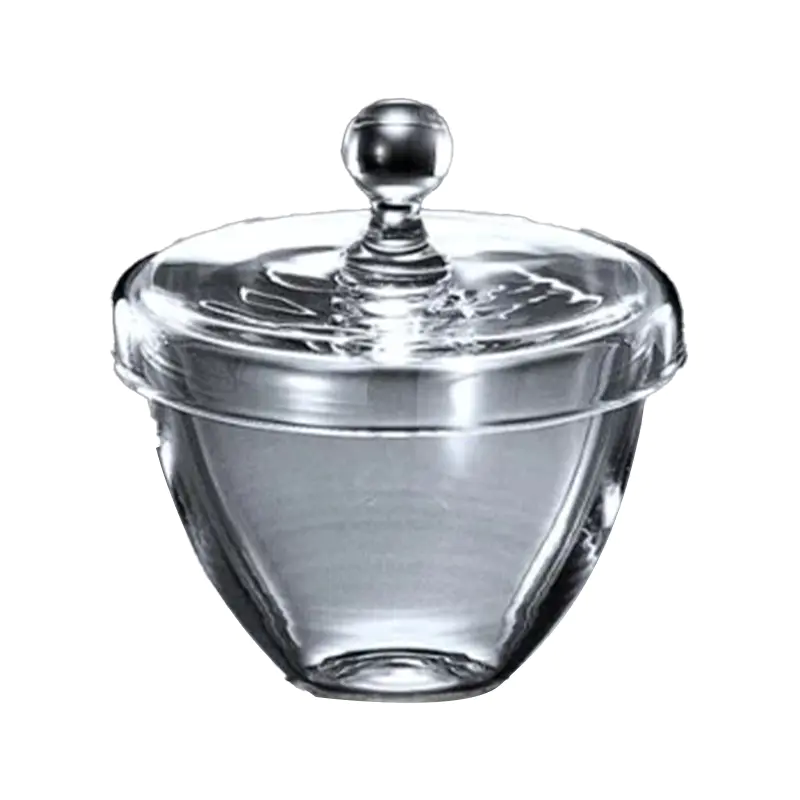 Creuzet transparent de cuarț (castron de cristal) Creuzet transparent de cuarț (castron de cristal)